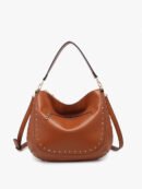 Aurelia Vegan Studded Hobo