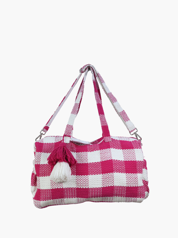 Flossie Plaid Weekender - Image 3