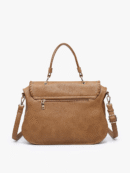 Cricket Vegan Studded Hobo/Tote