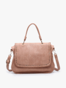 Cricket Vegan Studded Hobo/Tote