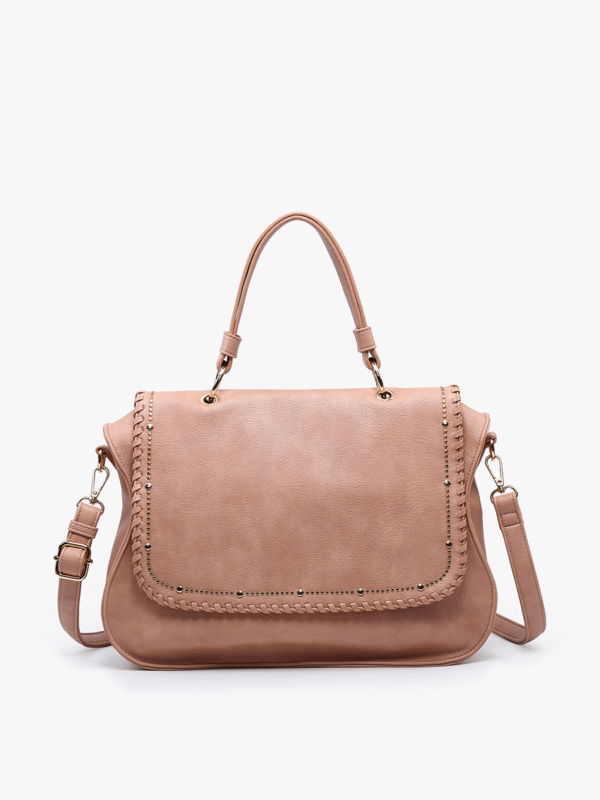Cricket Vegan Studded Hobo/Tote - Image 8