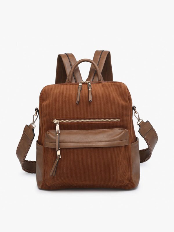 Amelia Corduroy Backpack - Image 5