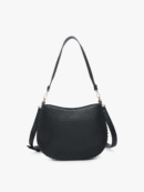 Raquel Vegan Whipstitch Saddle Bag