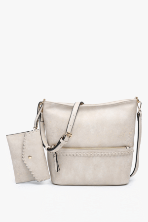 Cynthia Vegan Dist. Whipstitch Hobo