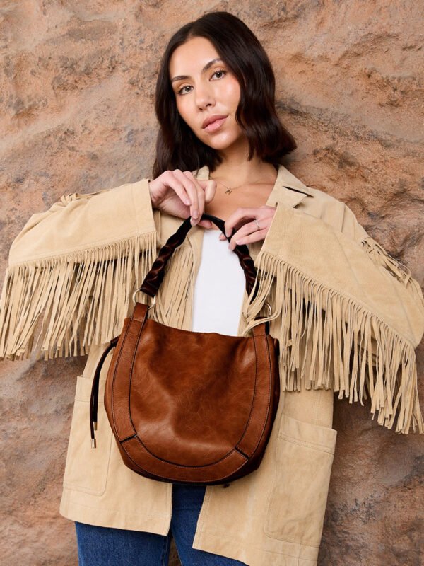 Rowan Vegan Round Hobo - Image 5