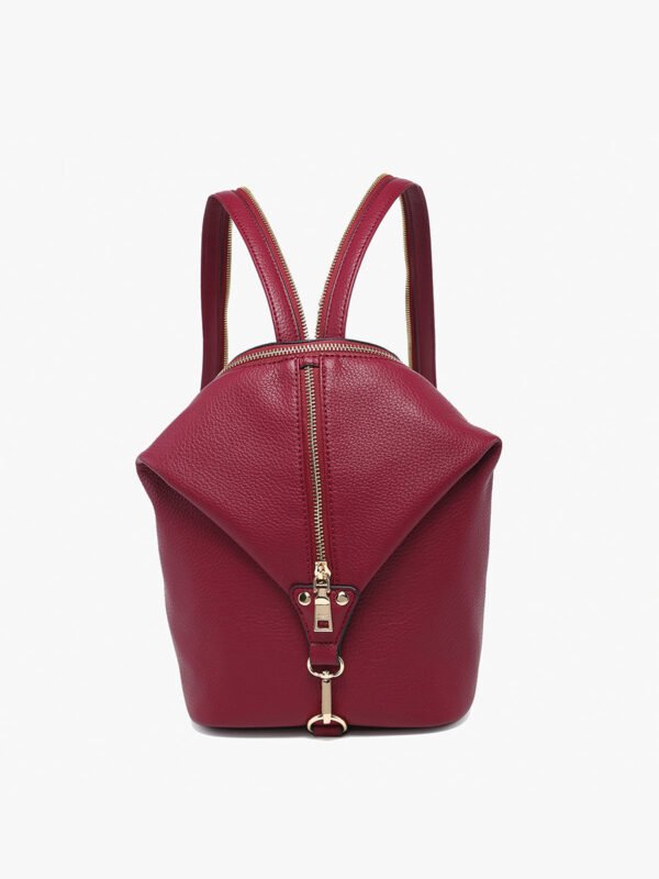 Linnette Vegan Foldover Backpack - Image 9
