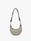 Zora Vegan Half-Moon Shoulder Bag