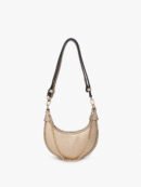 Zora Vegan Half-Moon Shoulder Bag