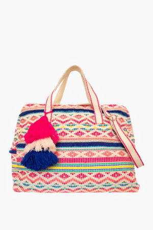 Keaton Aztec Cotton Weekender
