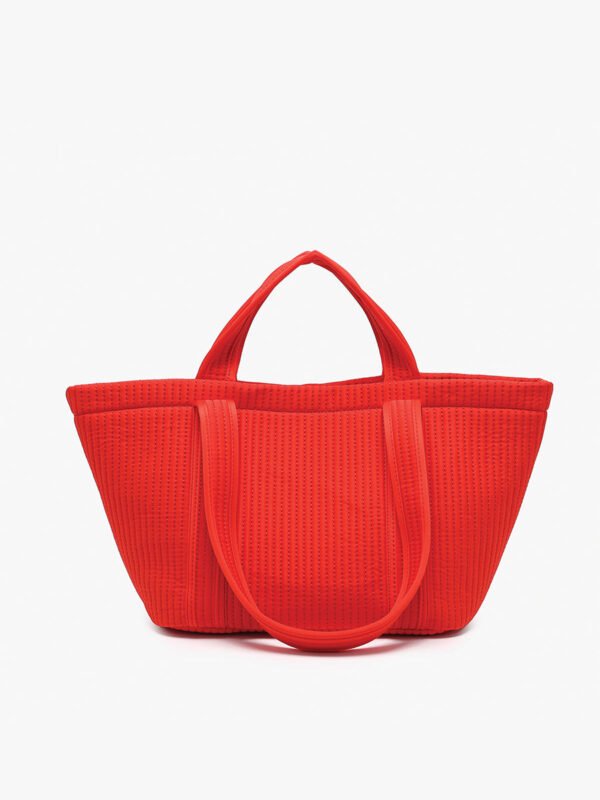 Marilyn Vegan Quilted Tote - Image 9