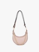Zora Vegan Half-Moon Shoulder Bag