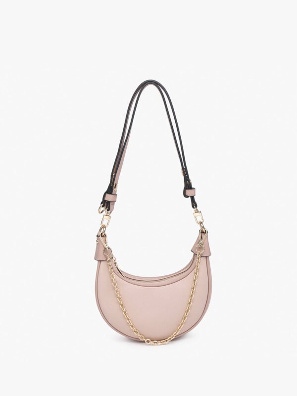 Zora Vegan Half-Moon Shoulder Bag - Image 10