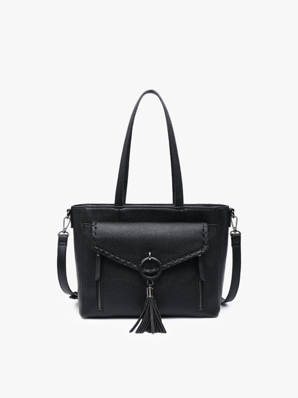 Phoebe Vegan Whipstitch Tote - Image 6
