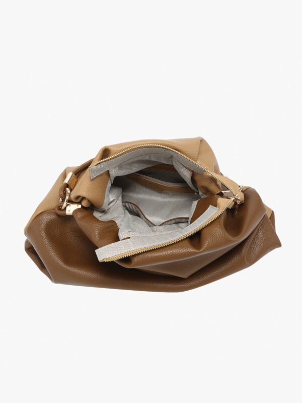 Noelle Vegan Two-Tone Hobo - Image 4