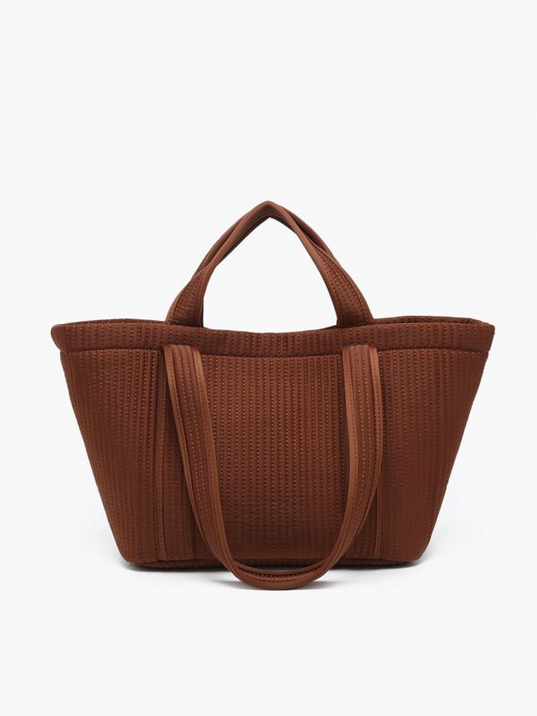 Marilyn Vegan Quilted Tote - Image 8