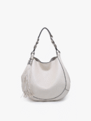 Eloise Vegan Large Tassel Hobo