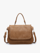 Cricket Vegan Studded Hobo/Tote