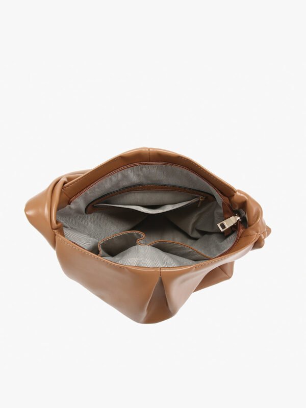 Jolene Vegan Pleated Hobo - Image 4
