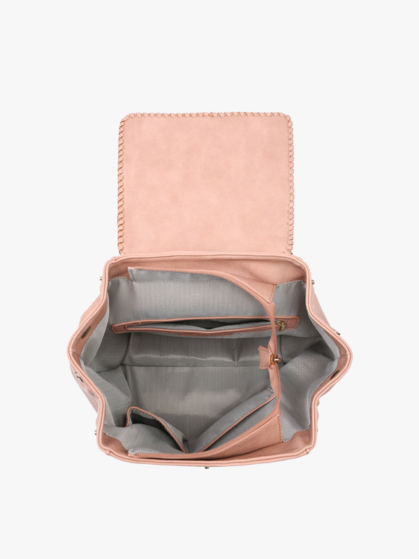 Olive Denim Backpack - Image 3