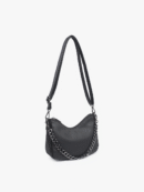 Sabine Vegan Grommet Shoulder Bag