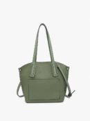 Micah Vegan Whipstitch Tote