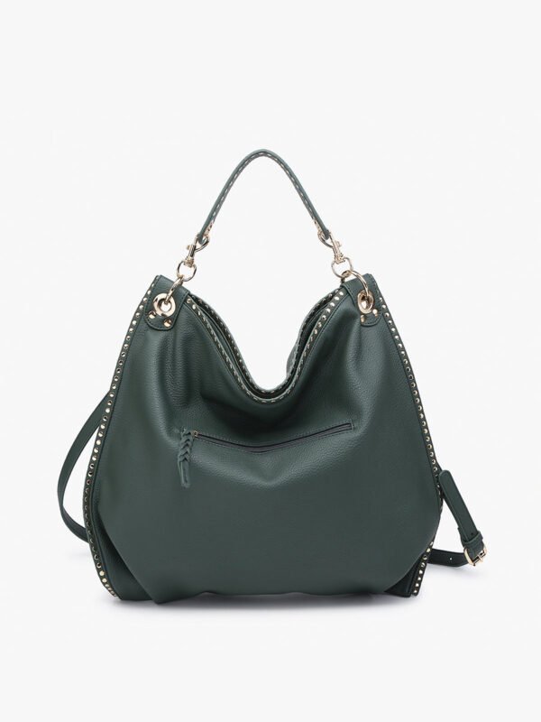 Carly Vegan Studded Hobo - Image 3