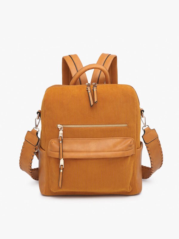 Amelia Corduroy Backpack - Image 4