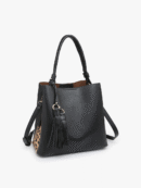 Olivia Vegan Animal Print Hobo