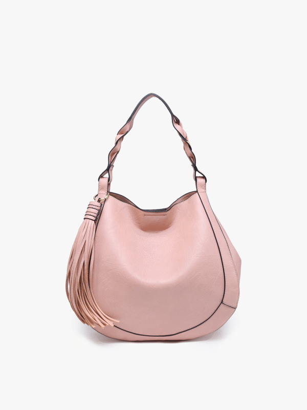 Eloise Vegan Large Tassel Hobo - Image 7