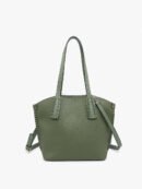 Micah Vegan Whipstitch Tote