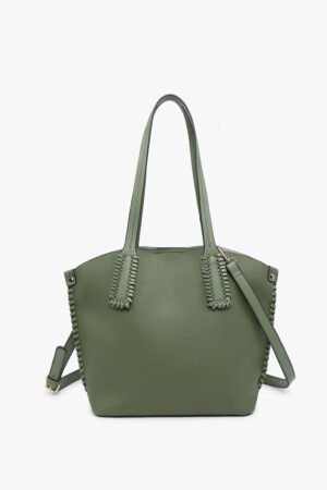 Micah Vegan Whipstitch Tote