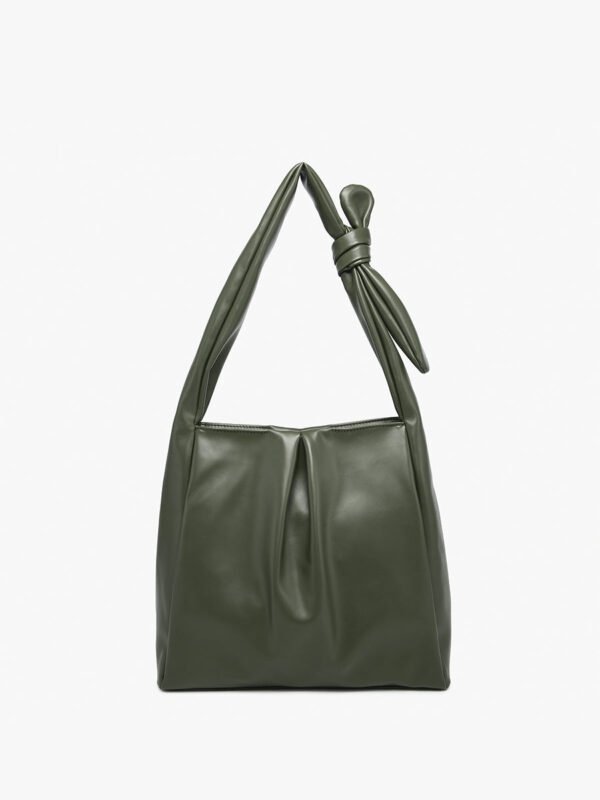 Jolene Vegan Pleated Hobo - Image 9