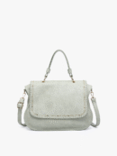 Cricket Vegan Studded Hobo/Tote