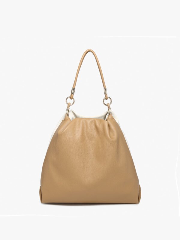 Noelle Vegan Two-Tone Hobo - Image 7