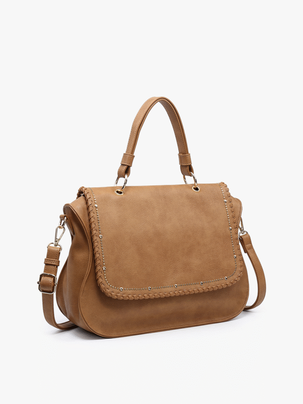 Cricket Vegan Studded Hobo/Tote - Image 2