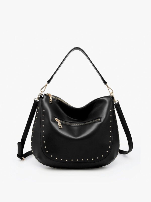 Aurelia Vegan Studded Hobo - Image 6