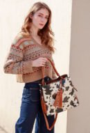 Olivia Vegan Animal Print Hobo