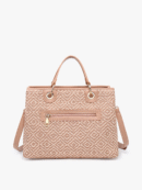 Nancy Vegan Diamond Woven Tote