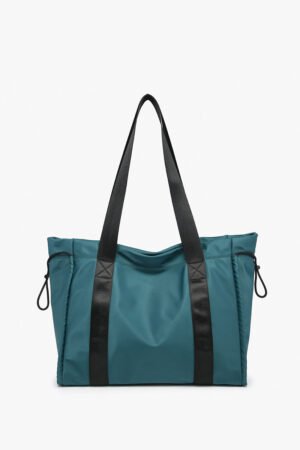 Lydia Nylon Contrast Tote